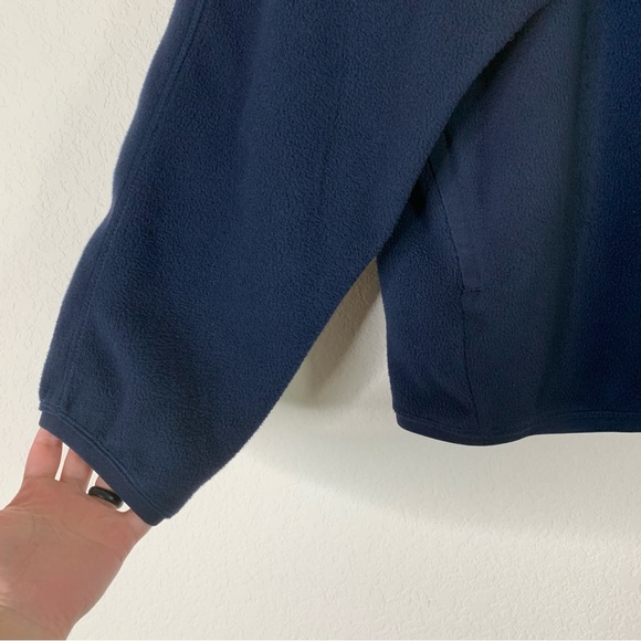 Lululemon Mens navy oversized fit fleece half zip sweater L - Picture 5 of 9